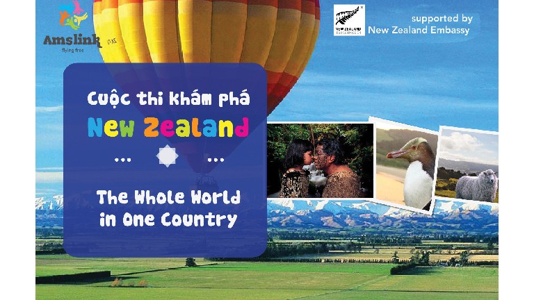 HƯỚNG DẪN DỰ THI CUỘC THI KHÁM PHÁ NEW ZEALAND